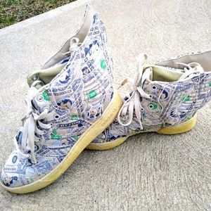 **Sold on eBay**Adidas Jeremy Scott Wings 2.0 Money Dollar Shoes 6